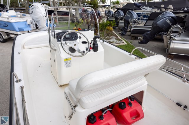 Pre-Owned 2015 Boston Whaler 150 Montauk Power Boat for sale